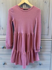Shein Kleid Volantkleid Waffelstruktur Gr XS ...