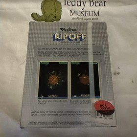 Rip off Vectrex Video Game Cartridge Complete Overlay Manual OEM pkg