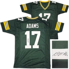 Green Bay Packers Davante Adams Autographed Signed Green Jersey Beckett Witness