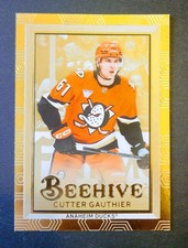 🔥 2024-25 Upper Deck Extended Series Beehive Gold Cutter Gauthier Rookie