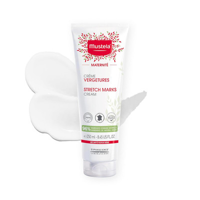 Mustela Maternity Stretch Marks Cream for Pregnancy - Natural Skincare Massage M