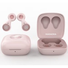 [DDP for US]  NAGAOKA Wireless Earphones, Open Ear, NRING30NPK