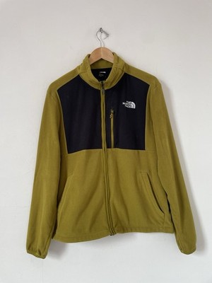 The North Face Homesafe Fleece Jacket Coat Large Polartec Green Full Zip