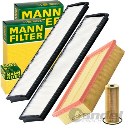 MANN FILTER FILTERSET INSPEKTIONSPAKET passend für MERCEDES W S C A 124 E-KLASSE
