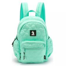 Disney Parks Mickey Mouse Quilted Mini Backpack Mint Green