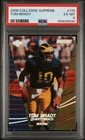 2000 COLLECTOR'S EDGE SUPREME #176 TOM BRADY ROOKIE RC 1029/2000 PSA 6