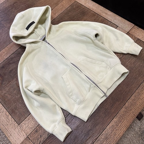Essential Fear Of God Full Zip Hoodie Kids Size 8 Read - Picture 2 of 13