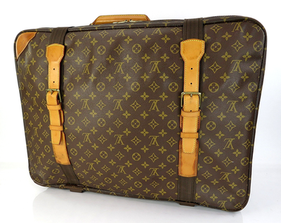 Auth LOUIS VUITTON Satellite 60 Monogram Suitcase Travel Bag
