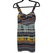 Hot & Delicious Size S Abstract Print Mini Dress Body Con Summer NEW Clubwear