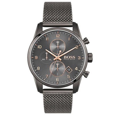 Hugo Boss Skymaster Men's Grey Dial Quartz Watch 1513837