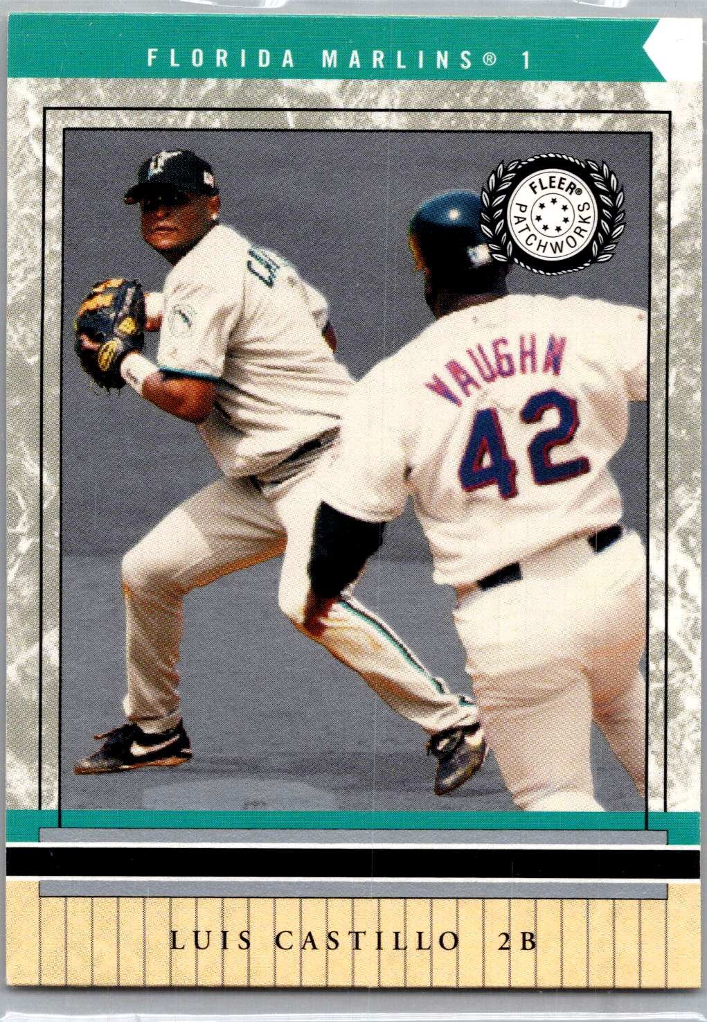 Luis Castillo #1 2003 Fleer Patchworks Florida Marlins MBBC391