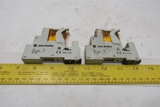 Allen Bradley 700-HK32A1-3-4 700-HN222 120V AC Relay Module And Base Lot Of 2