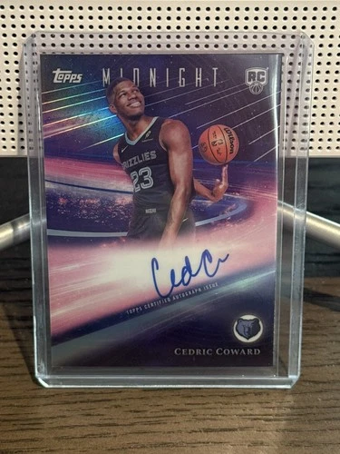 2025-26 Topps Midnight Cedric Coward RC Rookie Horizon Auto Moon Beam #RHS-CC