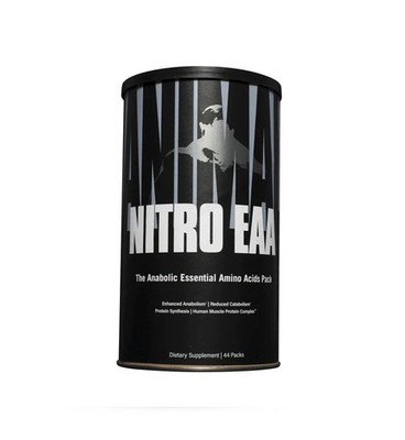 Universal Animal Nitro - 44 Packungen | EAA Formel für Muskelregeneration & -wachstum