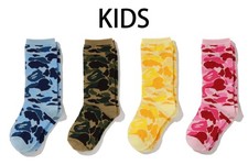 A BATHNIG APE KIDS Goods ABC CAMO SOCKS 1M30384005