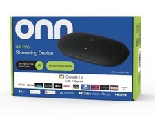 2026 model Onn. 4K Pro Streaming Device Google TV 32GB Dolby Vision Atmos NEW