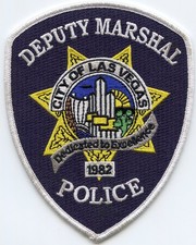 LAS VEGAS NEVADA DEPUTY MARSHAL POLICE PATCH