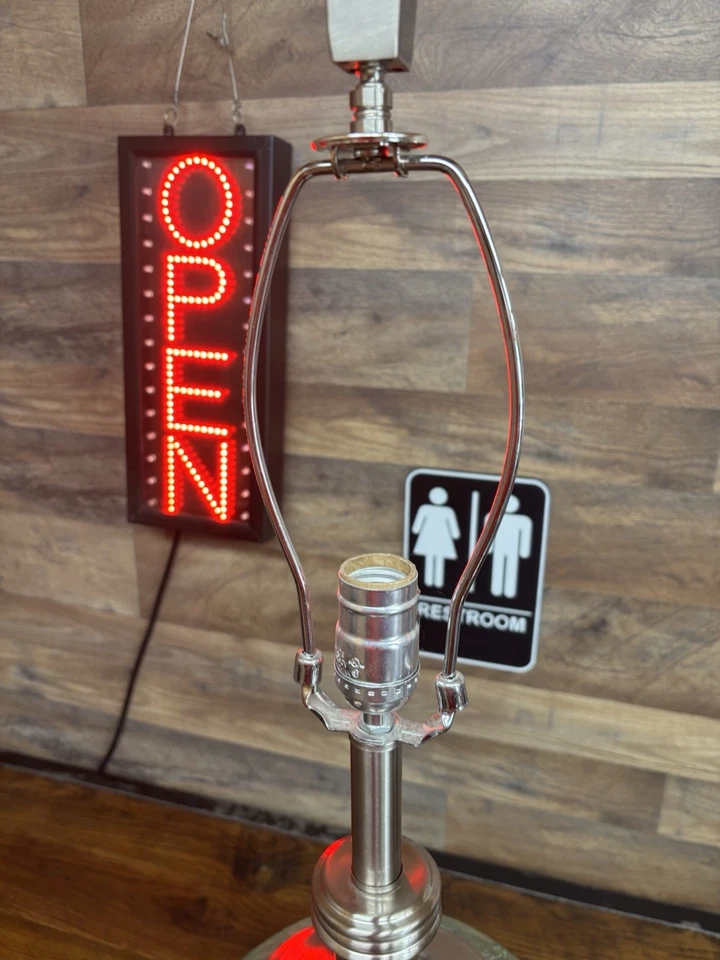 Abajur de mesa de praia Uttermost Oceana azul verde vidro ilha de luxo aquático - 34" de altura - Imagem 4 de 4