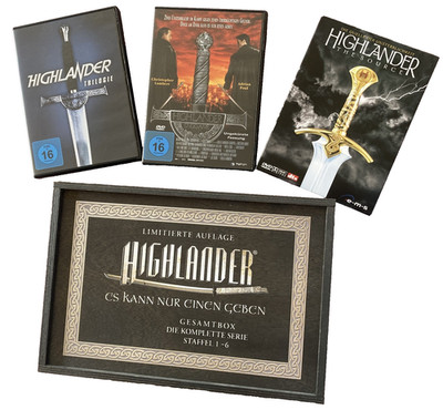 Highlander komplette Serie und alle Filme