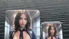 NEW! Sexy Lexi Police Woman 🚨 1 troy oz .999 Fine Silver Colorized Bar w COA