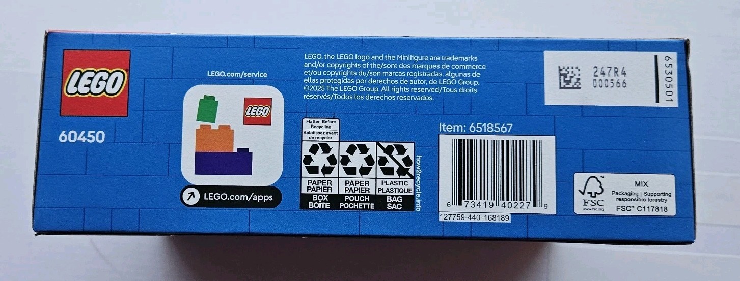 LEGO&reg; City Great Vehicles Yellow Construction Wheel Loader 60450 [New Toy] Bri