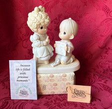 PRECIOUS MOMENTS 1988 "520845" "WISHING YOU A PERFECT CHOICE" WITH REG/HANG TAG