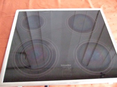 Miele KM 126 NIRO Kochfeld m. Schott Ceran  Glaskeramik Sehr Guter zustand