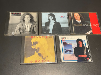 Kenny G - 5 CD Albums - Duotones, Breathless, Classics in The Key of G & Montage
