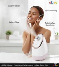 Vanity Planet Aira Ionic Facial Steamer Rose Gold Edition