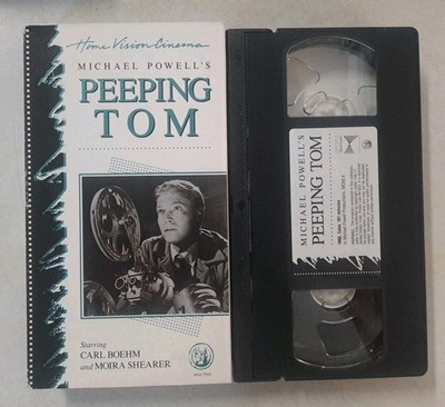 Michael Powell's Peeping Tom 1960 (VHS Tape) Carl Boehm & Moira Shearer