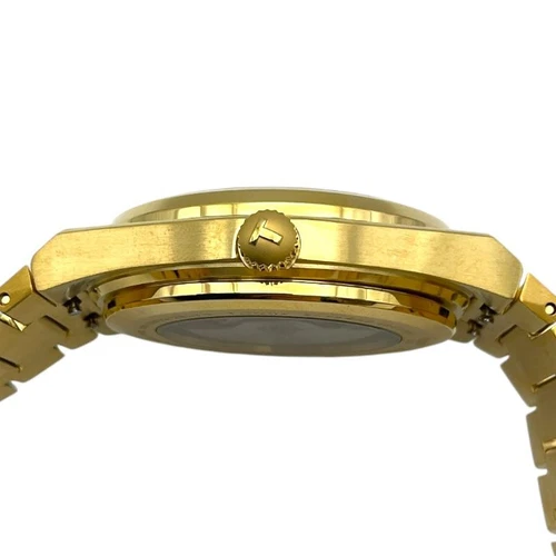 Tissot Prx Powermatic 80 T137.407.33.021.00 AT SS GP Gold Dial 37mm N Rank Used - Picture 3 of 10