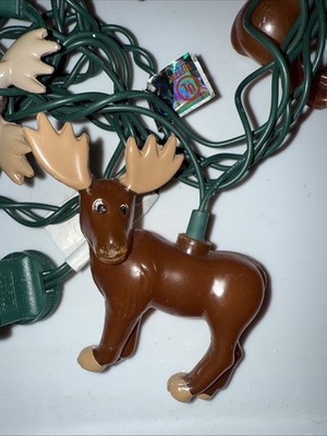 8 Hanging Blow Mild Moose Lights
