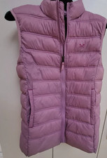 NWT RRP£69 size 14 Crew Clothing pink Gilet classic chest 20inch