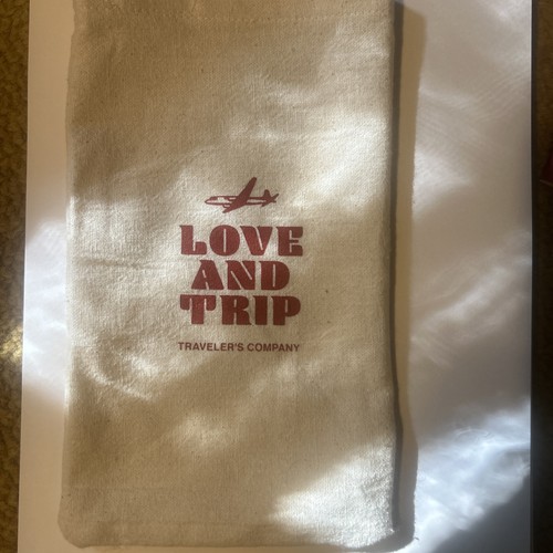 Traveler's Company Love and Trip Journal with Notebook and Dustbag