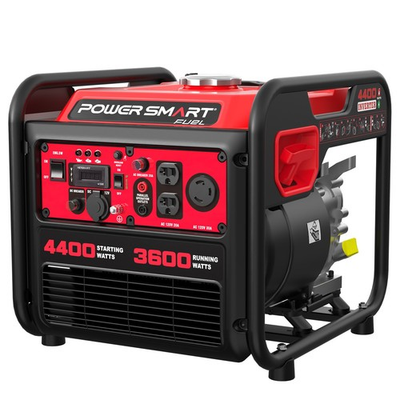 #ad PowerSmart 4400W Gas Inverter Generator 223cc 120V for Emergency Backup Power $349.99