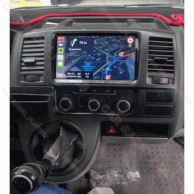 Android15 Carplay GPS Stereo Radio BT+AHD For VW T5 Caravelle Multivan 2010-2015