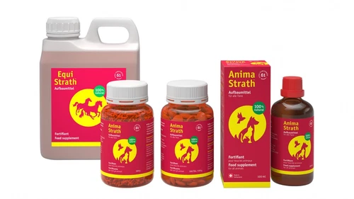 Anima Strath dog cat all animal natural vitamins minerals Liquid food supplement