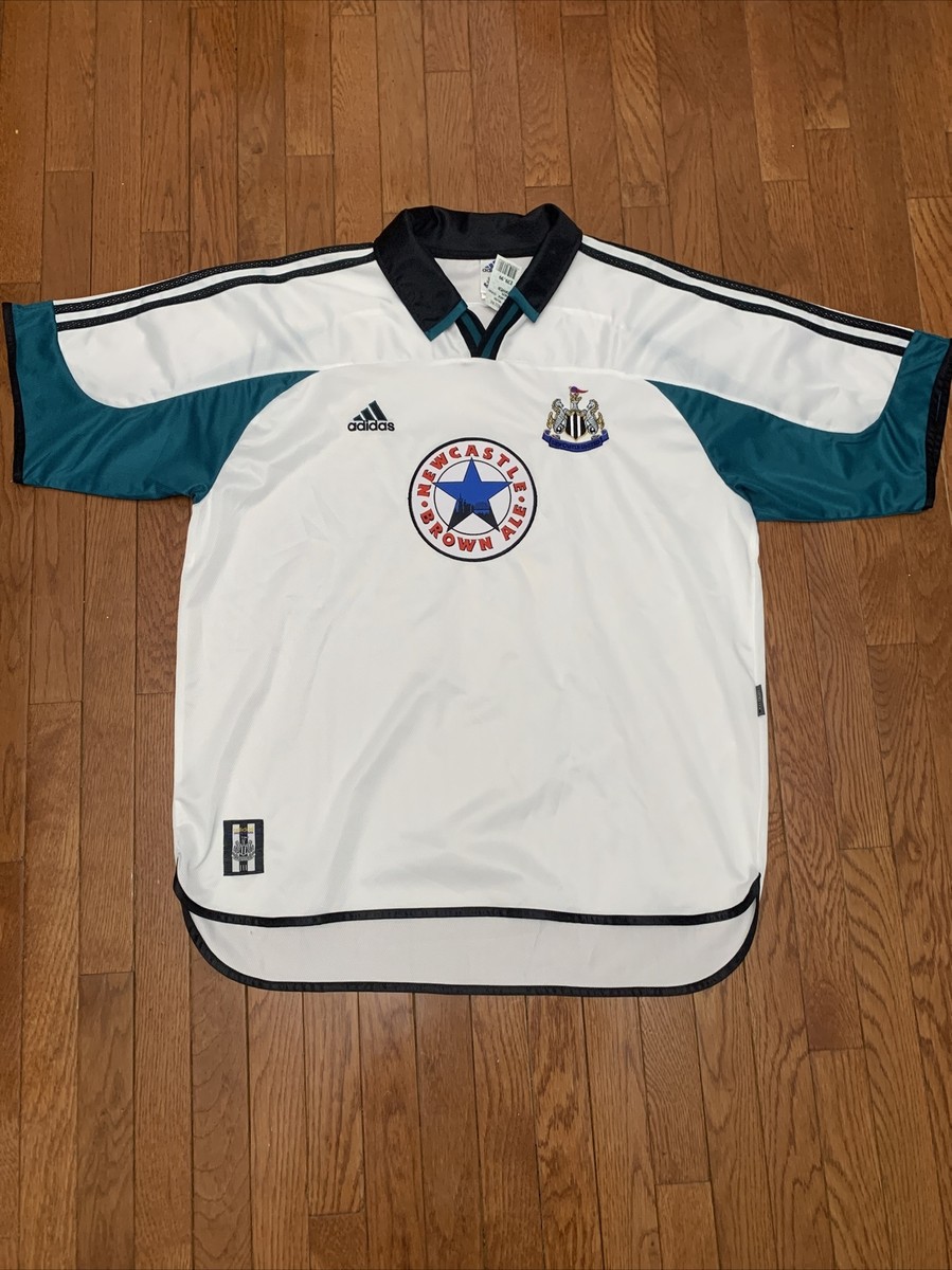 ウェア Newcastle United 1999/2000 Shirt NWT Vtg Newcastle United FC Away Shirt 1999/2000 Jersey Men