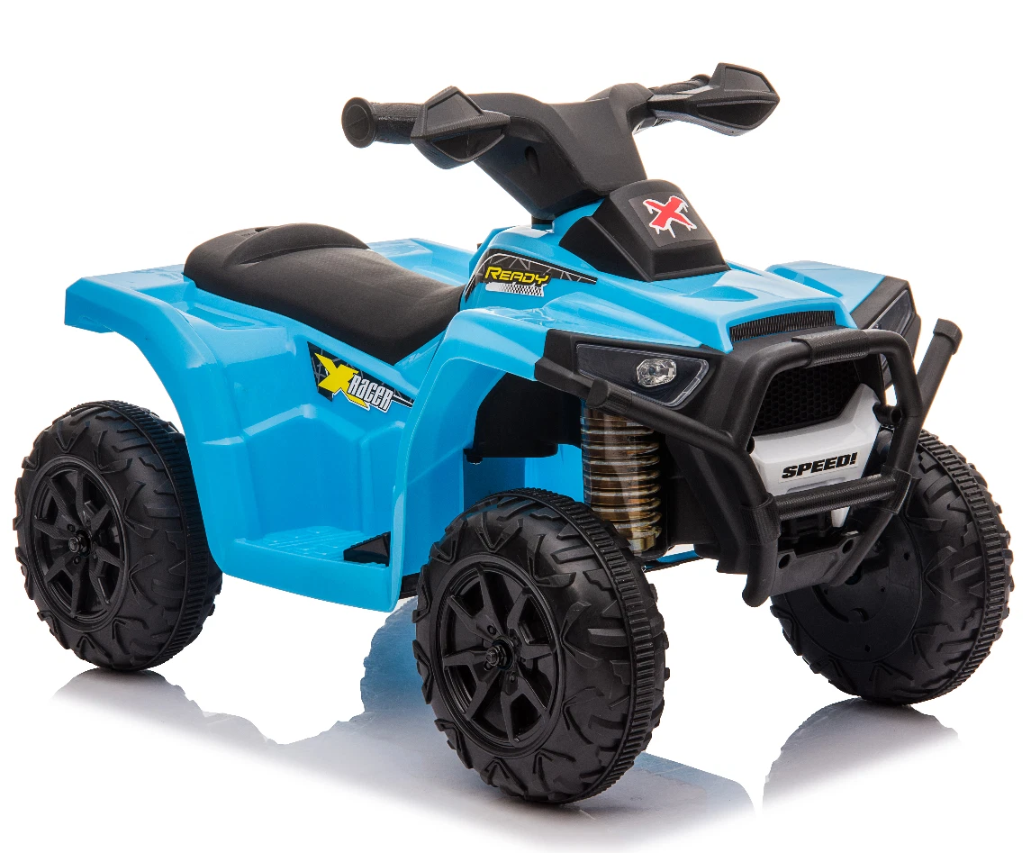 Kids Battery Powered Electric Ride On Quad Bike ATV Outdoor Children  Toddler Toy