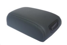 Center Console Armrest Leather Synthetic Cover For 05-09 Hyundai Tucson Gray Center Console Armrest Leather Synthetic Cover For 05-09 Hyundai Tucson Gray
