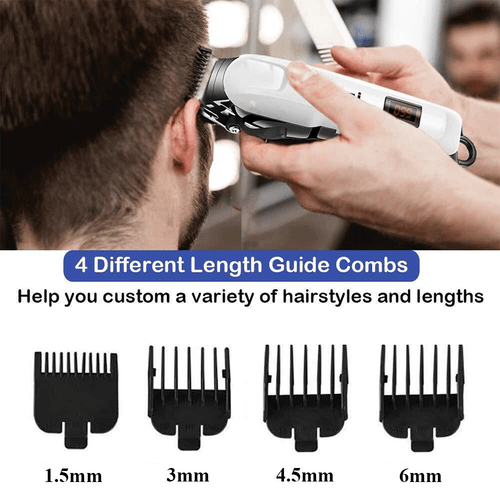 Kits de recortadora de pelo profesional Kemei-232 hoja en T máquina de corte para hombre - Imagen 10 de 13