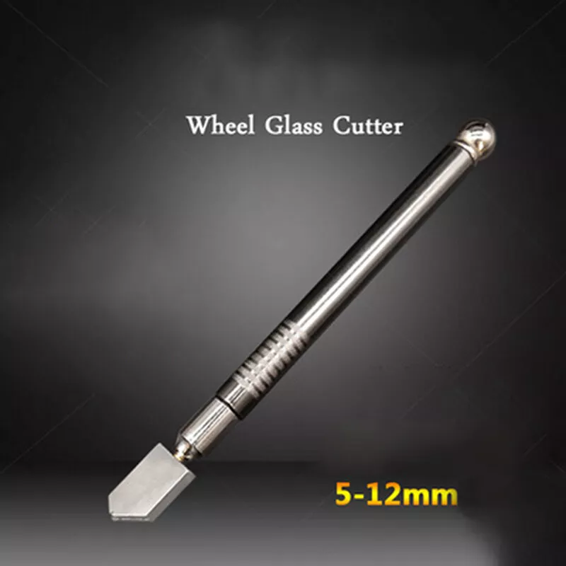 Professional Oil Feed Glass Cutter Diamond Antislip Metal Handle