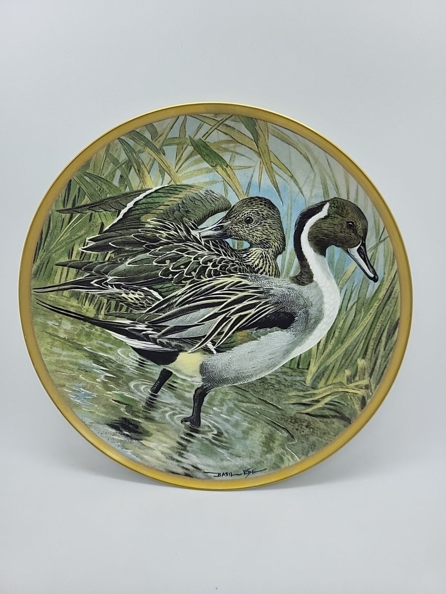 1981 Franklin Porcelain Water Birds of the World Pintail by 1981 Franklin Porcelain Water Birds of the World Pintail by