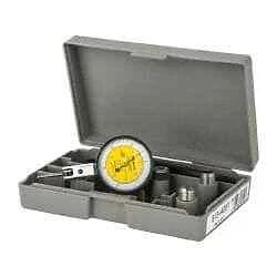 Mitutoyo 0.03 Inch Range, 0.0005 Inch Dial Grad, Horizontal Dial Test Indicat...