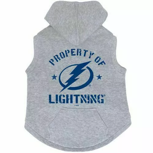 NEW TAMPA BAY LIGHTNING DOG CAT PREMIUM HOODIE BUTTON UP SWEATSHIRT CHOOSE SIZE