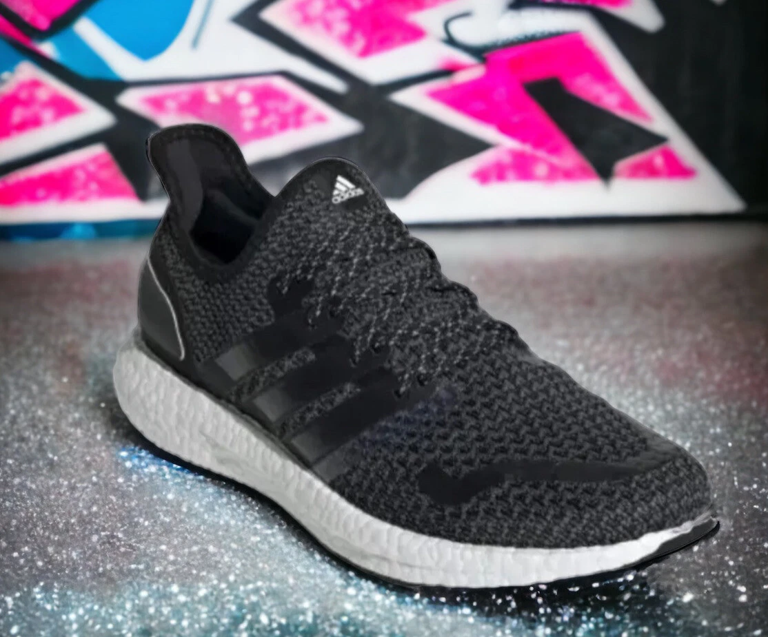 Adidas Ultra Boost 1 Speedfactory Core Black USA Shoes EG6197 Mens 9.5 Fast Ship