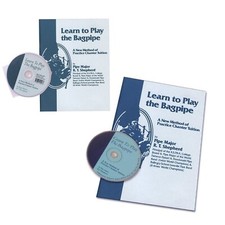2Pcs New Learn to Play Bagpipes Bagpipe Manual Book  CD For Music Instruments