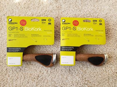 2x (Two Pairs) Ergon GP1 BioKork Ergonomic Grips NEW