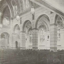 1930 Modine Copper Radiator Heating Ascension Church photo art deco vintage ad