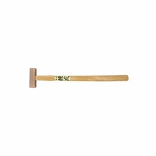 Hosco Bronze Fretting Hammer, Flat Sides and Curved Side, Total Length 300 mm